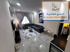 One bedroom and living room with roof terrace – Al Jurf 2 – Opposite William American and Nation