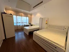 Master Room with Private Entrance & Private Bathroom in Mirdif Villa – All Bills Included