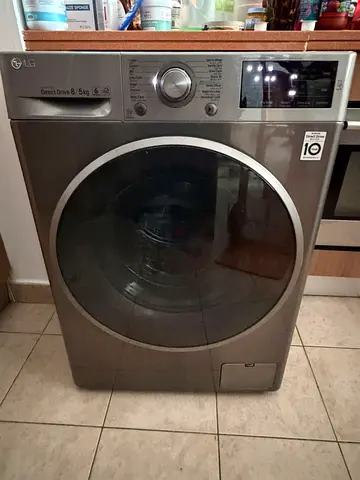 LG 8/5 washer and dryer 2 in 1 same like new condition for sale