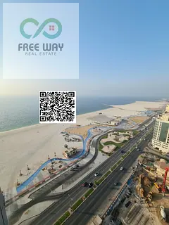 ✨ **Luxury Two-Bedroom Apartment for Rent – Ajman Corniche Towers** ✨ Discover refined waterfr