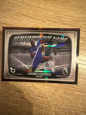 Didier Drogba Premier of the Match Football Trading Card - Collectible