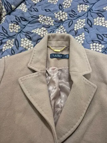 Lauren Ralph Lauren camel wool coat, size S - classic single-breasted (price negotiable)