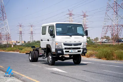 2026 Mitsubishi Canter | 4x4 D-CAB MT | Super High Wheel Base Chassis – GCC Specs Euro V