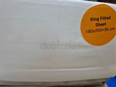 King fitted sheet 180×200+36cm