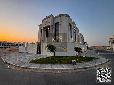 Luxury Modern Corner Villa for Sale Opposite Azha Community in Al Helio 2, Ajman | 5 Bedrooms at AED 2,200,000 All Fees Included An extraordinary res