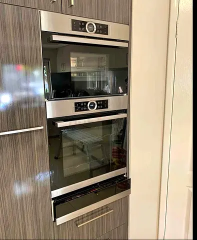 Bosch series 8 built in oven microwave set in excellent condition 60cm