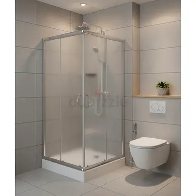 bathroom Glass Shower room with Sliding Doorsh