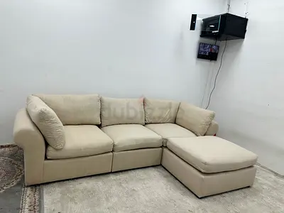 Perfect condition pottery barn modular sofa