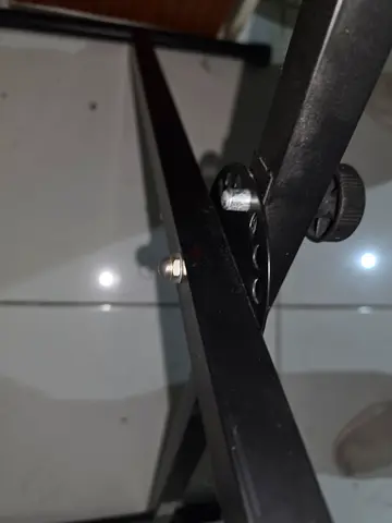 Black Adjustable X-Style Keyboard Stand