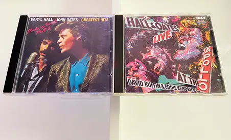 2 Hall and Oates Music CD’s