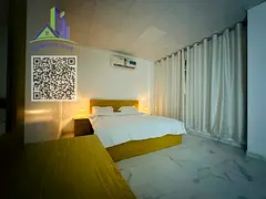 The finest and most beautiful one-bedroom apartment in Al Mowaihat 2, fully furnished with brand-new