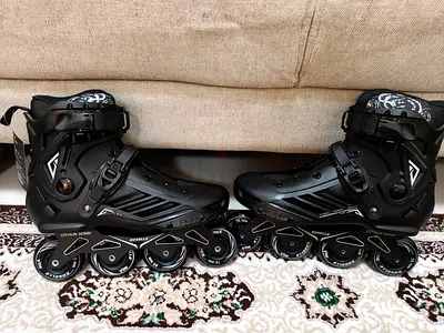 Brand New Roselle RS6 Inline Skates (Black) - Size 42