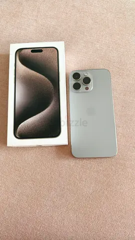 iPhone 15 Pro Max , Natural Titanium, 256 GB