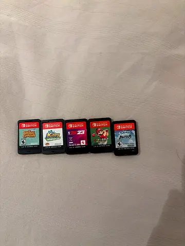 Nintendo game cards