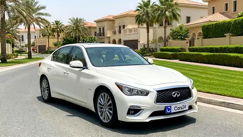 AED 1,301/m | 0 DP | Free 3 Months Warranty | Service History | 30 Day Return | INFINITI Q50 2024