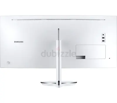 Samsung 34-inch Ultrawide Curved Monitor (White) - Good Condition