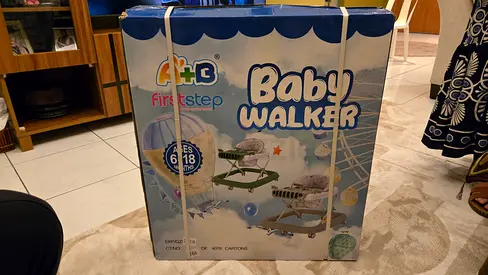A+B First Step Baby Walker for Ages 6-18 Months