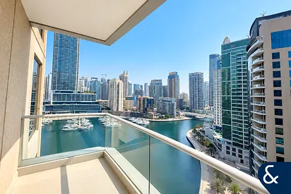 Marina view | Unfurnished | Fully Equipped