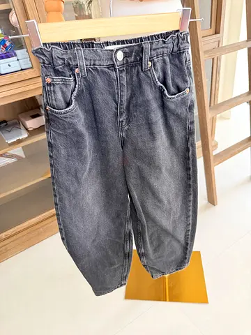 Zara girl jeans in black size 9-10