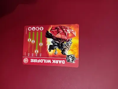 Dark Wildfire collectible game card - single card