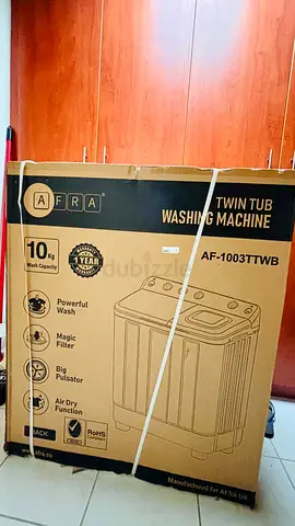 AFRA 10kg Twin Tub Washing Machine (Brand New in Box)