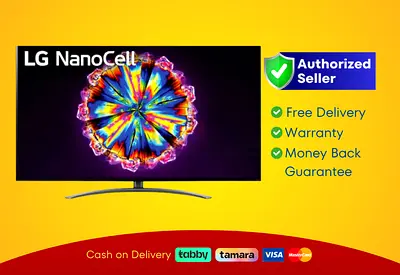 LG 55 inch TV NanoCell Smart - 4K, Brand New | Warranty | FREE Delivery