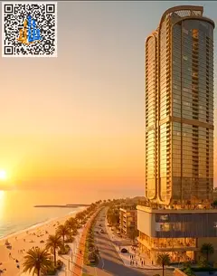 Direct Waterfront on Ajman Corniche | Luxury 3-Bedroom Apartment | Only 5% Down Payment