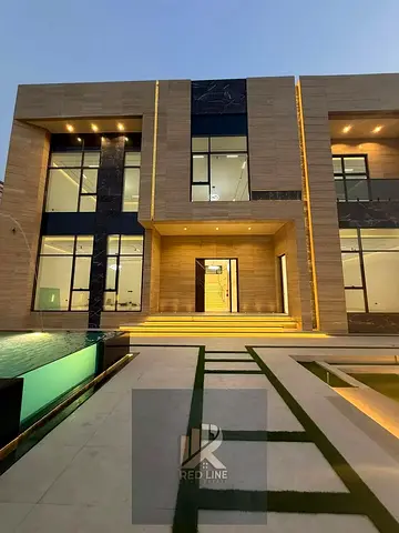 🏰 قصر فاخر للبيع | 5 غرف ماستر | سمارت هوم | مسبح وحديقة خاصة | الحوشي – الشارقة ✨