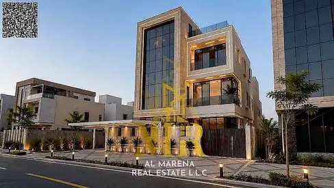 **Direct View of Al Hamidiya Park | Luxury 3-Story Villa for Sale in Al Yasmeen – Ajman!** *Exceptional corner location (street & side path) | Super-d