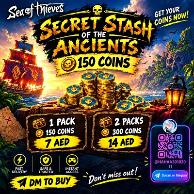 Sea of Thieves - 150 Coins (Instant Delivery) - 1 Pack