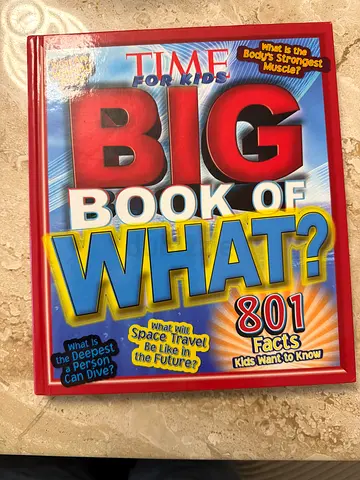 Big Book of What? — Tomi? (Kids trivia/facts hardcover)