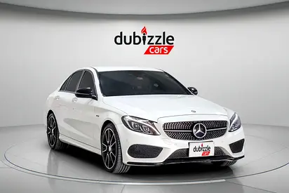 AED 1757/month | 2016 Mercedes-Benz C-Class C450 | Japanese Specs | Ref#232066
