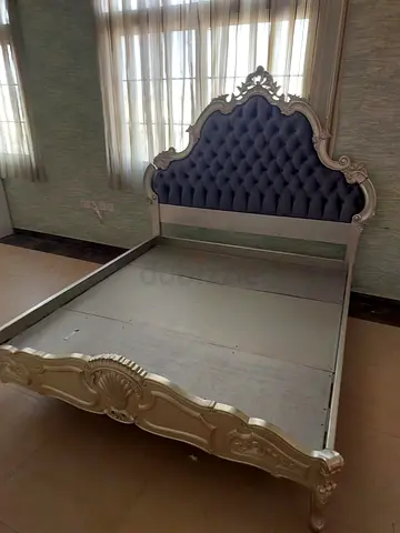 Free delivery Bed set size 200x180 with spring mattress please read description