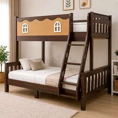High Quality New Wooden Family Storage bed bunker bed For sale
