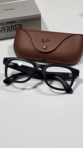 Ray-Ban Meta Wayfarer | Size 53 | Transition Glasses | Matte Black | Meta Glasses