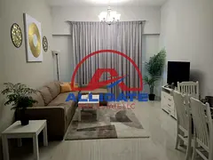Furnished 1BR Apartment || Balcony With Canal & Skyline View ||