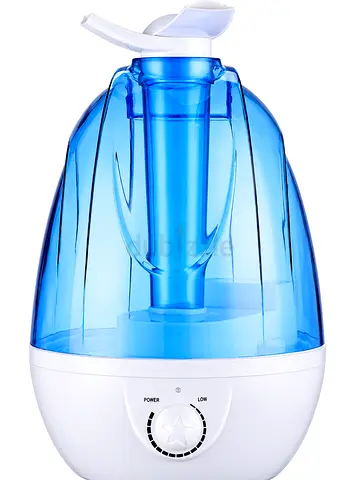 Ultrasonic Cool Mist Humidifier – Large Water Tank Blue & White