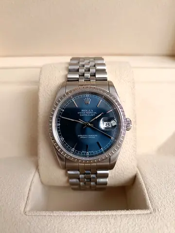 Rolex Datejust 36 Blue Dial 16220 Exceptional Value!