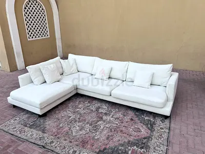 Premium Quality Marina Home feather 🪶 filled Sofa Beige