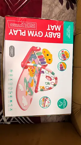 Baby Gym Play Mat with Hanging Toys - PinK Unwanted gift never used price negotiable