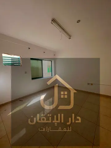 Golden opportunity for rent, 3-bedroom apartment with hall in Al Nabba area, prime location For bachelors