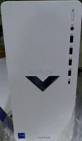 Victus Gaming Desktop Tower (Intel Core) - White Compact Case