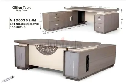 Brand New L shape office Table good quality 200cm size available