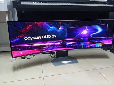 Samsung Odyssey OLED G9 (Model: S49CG954 / LS49CG954SMXUE) is a 49-inch curved premium gaming monito