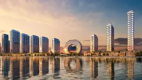 Offer 100% Up Front _ Downtown _ 10% Down Payment _ 0.5% Monthly _ WATERFRONT PRIVATE BEACH _ CAPITA