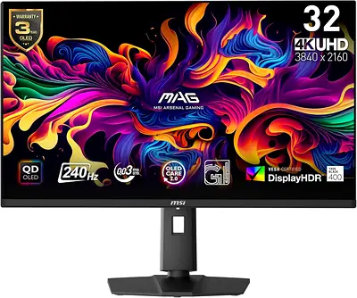 MSI 32” QD OLED / 4K / 240HZ