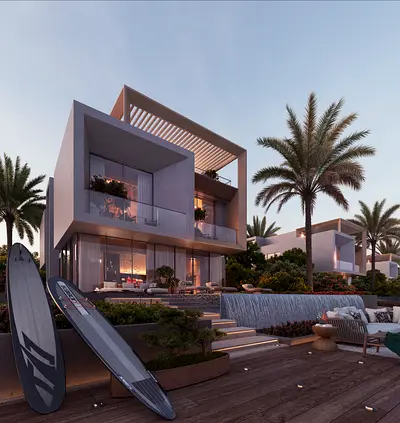 6BR Villa | Direct Sea View | Private Beach | Pool + Lift | Golden Visa