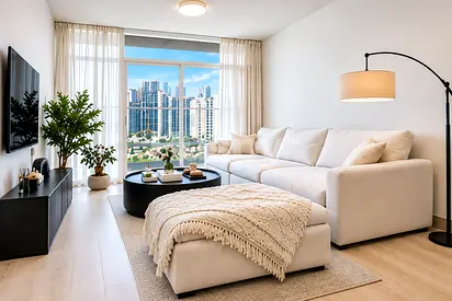 Fully Furnished | Mid Floor | Well Maintained
