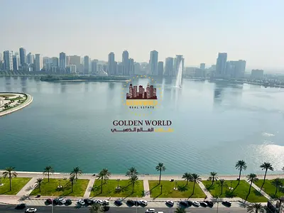 🔥 3BR Lake View – All Rooms Open View – Al Majaz 3 🔥