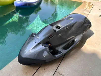 SEABOB F5-Series Underwater Scooter – Metallic Grey